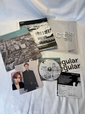 NCT 127 Regular-Irregular Album CD Set with photo card and more